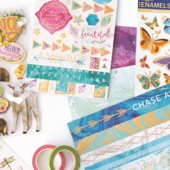 Scrapbook Craft Mystery Box Supply Mixed Lot - Picture 5 of 7